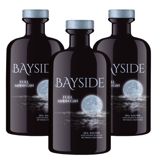 Bayside Full Moon Luminous Gin Dreierbox